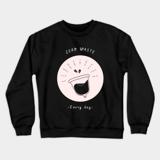 Zero Waste Every Day Female Empowerment Crewneck Sweatshirt